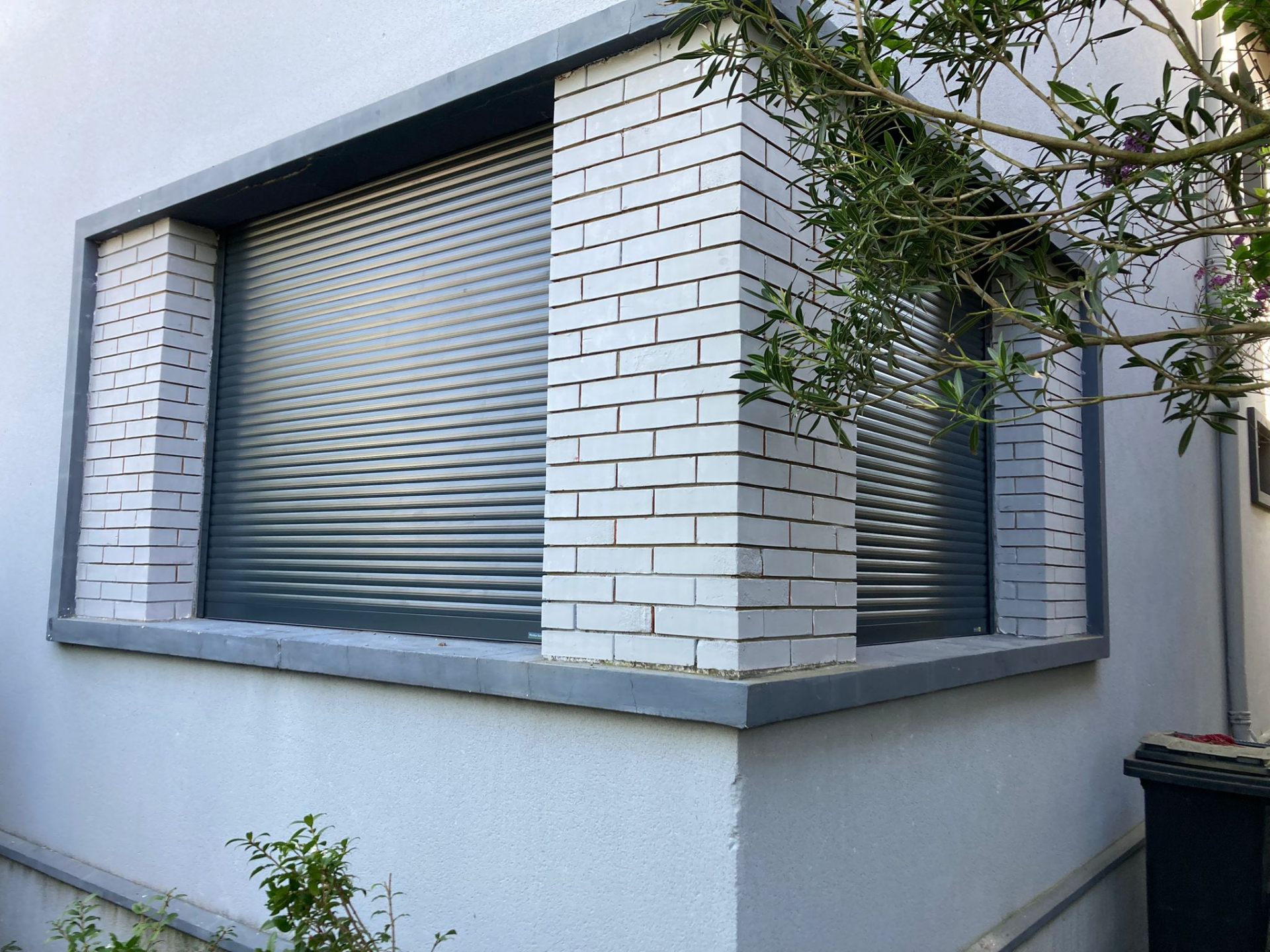 Porte-fenêtre alu bicolore — Pessac